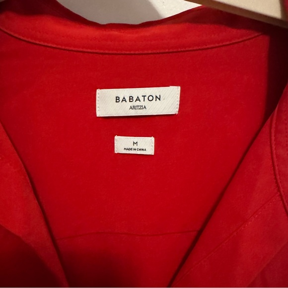 Babaton Red Collared Midi Dress - Picture 3 of 5